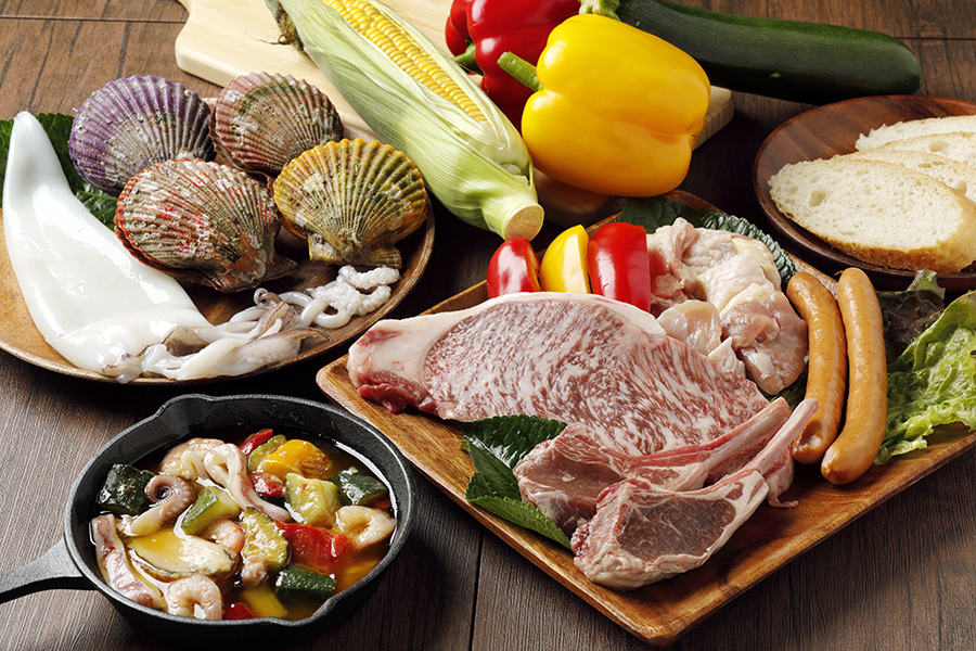 グランピングBBQ